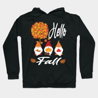 Hello fall 2020 gnomes lovers gift Hoodie